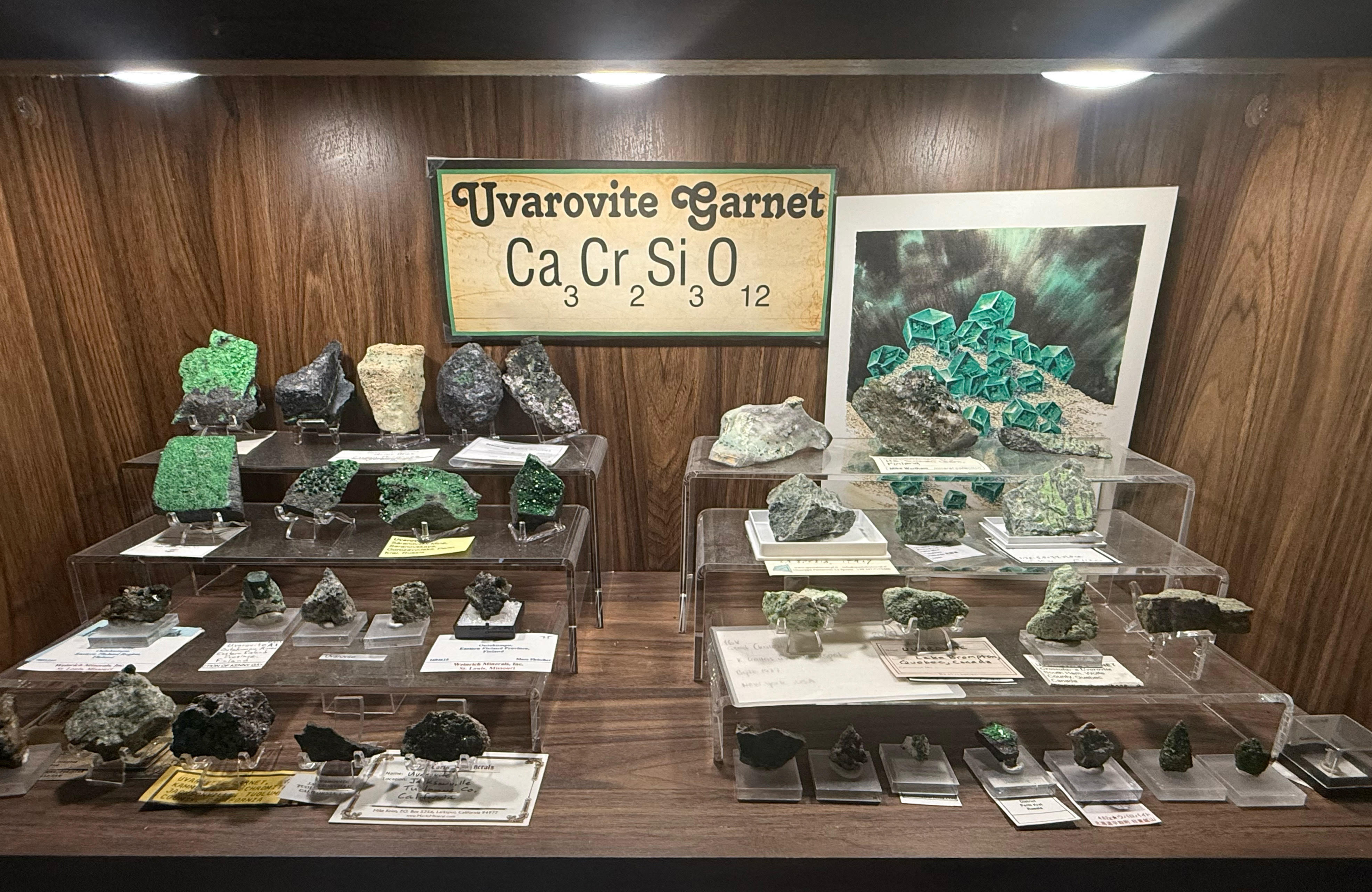 Uvarovite Collection